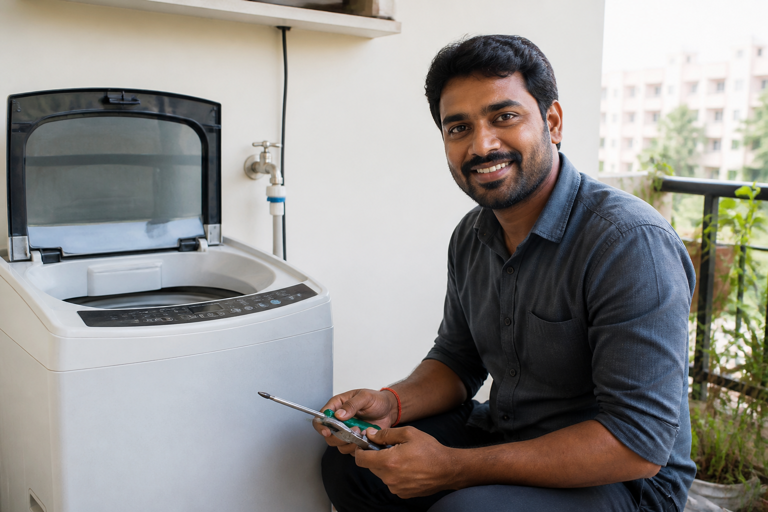 CHENNAIWASHPRO service technician